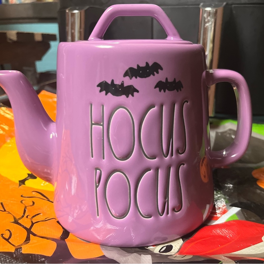 Hocus Pocus Rae Dunn Teapot Decor